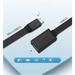 Ugreen US133 10396 micro USB (male) / USB-A (female) OTG cable flat 0.15m - black - Cell phone cables<<<HurtelXML