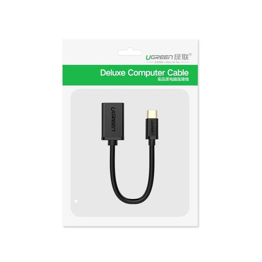 Ugreen US154 30701 USB-A 3.0 (female) / USB-C 3.0 (male) OTG adapter - black - USB