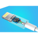 Ugreen US155 20728 USB-A / Lightning MFi 2.4A cable 1m - white - Cell phone cables<<<HurtelXML&&&Кабели за мобилни