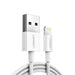 Ugreen US155 20728 USB-A / Lightning MFi 2.4A cable 1m - white - Cell phone cables<<<HurtelXML&&&Кабели за мобилни