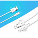 Ugreen US155 20728 USB-A / Lightning MFi 2.4A cable 1m - white - Cell phone cables<<<HurtelXML&&&Кабели за мобилни
