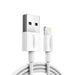 Ugreen US155 20730 USB-A / Lightning MFi 2.4A cable 2m - white - Cell phone cables<<<HurtelXML