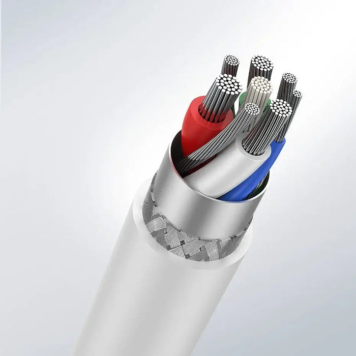 Ugreen US171 Lightning - USB-C MFi PD cable 20W 480Mb/s 1m - white - Cell phone cables<<<HurtelXML&&&Кабели за мобилни