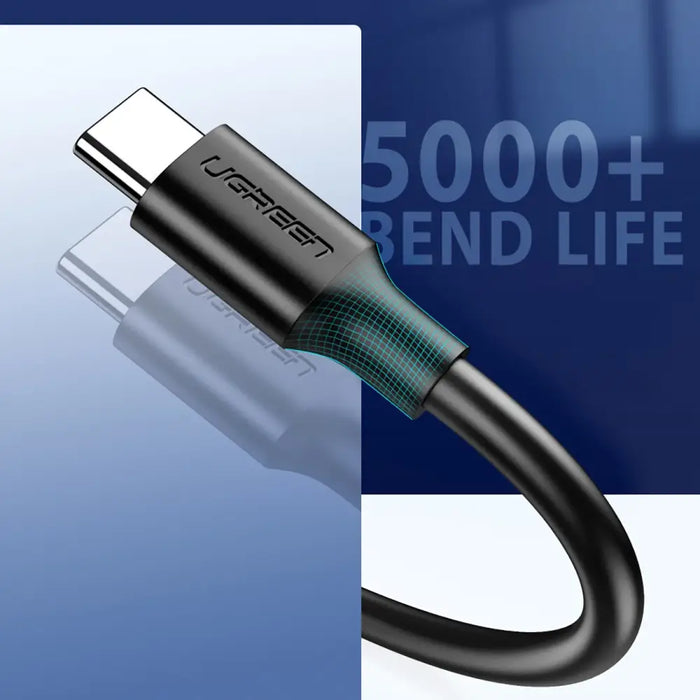 Ugreen US184 20881 USB-A 3.0 / USB-C 3A cable 0.5m - black - Cell phone cables<<<HurtelXML