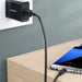 Ugreen US184 20884 USB-A 3.0 / USB-C 3A 2m cable - black - Cell phone cables<<<HurtelXML