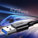 Ugreen US184 20884 USB-A 3.0 / USB-C 3A 2m cable - black - Cell phone cables<<<HurtelXML