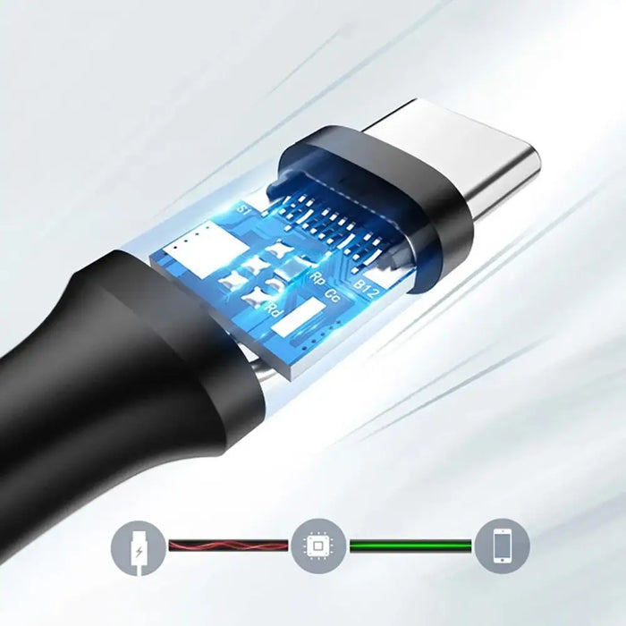 Ugreen US184 20884 USB-A 3.0 / USB-C 3A 2m cable - black - Cell phone cables<<<HurtelXML
