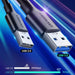 Ugreen US184 20884 USB-A 3.0 / USB-C 3A 2m cable - black - Cell phone cables<<<HurtelXML