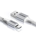 Ugreen US199 60163 USB-A / Lightning MFi cable 2m - silver - Cell phone cables<<<HurtelXML