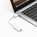 Ugreen US206 30712 USB-A (male) / 3.5 mm mini jack (female) adapter - white - USB adapters<<<HurtelXML