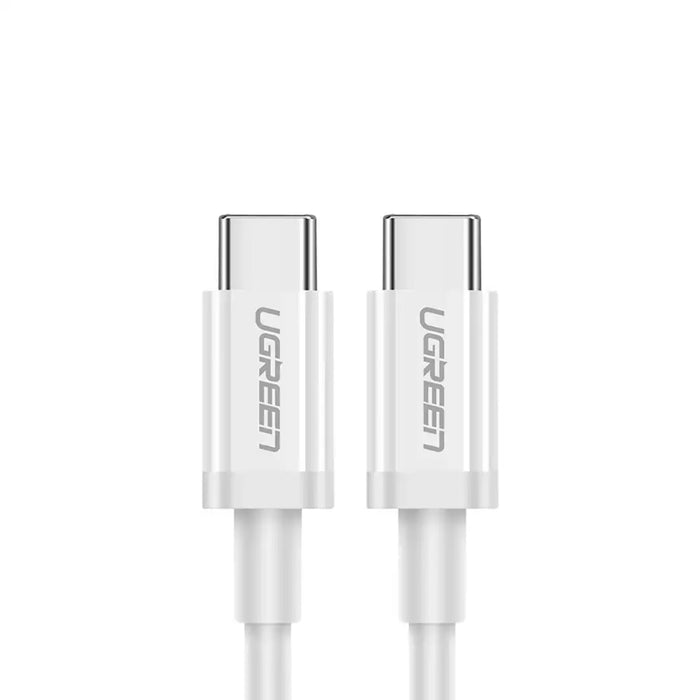 Ugreen US264 60519 USB-C / USB-C PD QC AFC Cable 1.5m - White - Cell phone cables<<<HurtelXML