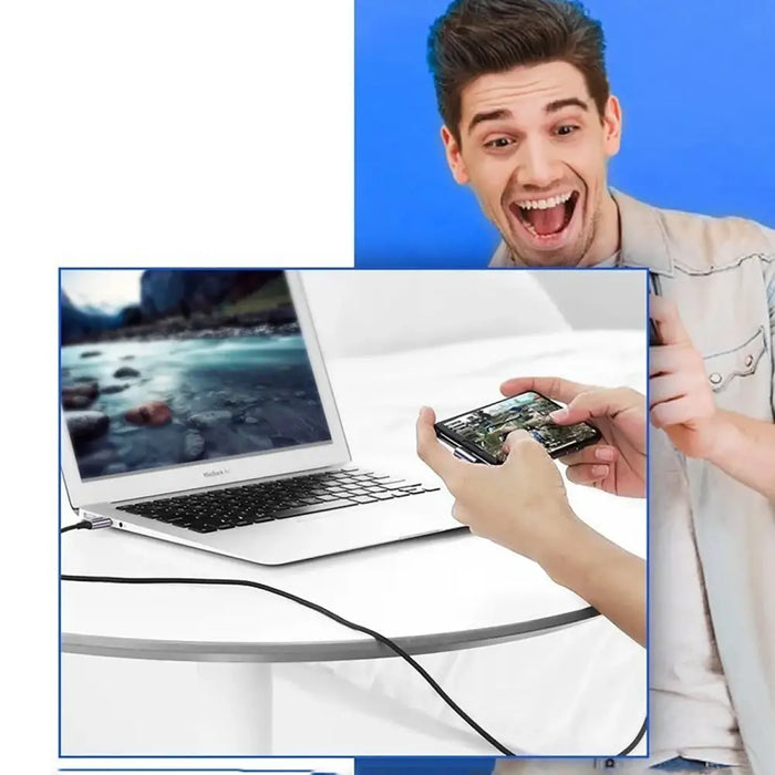 Ugreen US284 70255 USB-A (straight) / USB-C (angled) 3A Cable 3m - Gray - Cell phone cables<<<HurtelXML