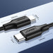 Ugreen US286 USB-C - USB-C PD QC 3A 480Mb/s cable 0.5m - black - Cell phone cables<<<HurtelXML