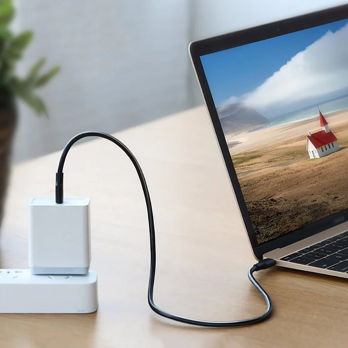 Ugreen US286 USB-C - USB-C PD QC 3A 480Mb/s cable 0.5m - black - Cell phone cables<<<HurtelXML