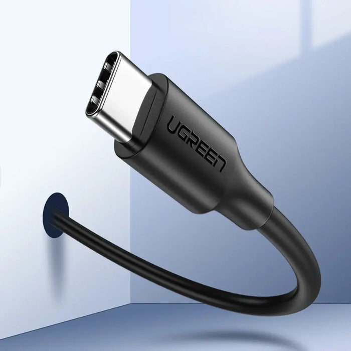 Ugreen US286 USB-C - USB-C PD QC 3A 480Mb/s cable 1.5m - black - Cell phone cables<<<HurtelXML