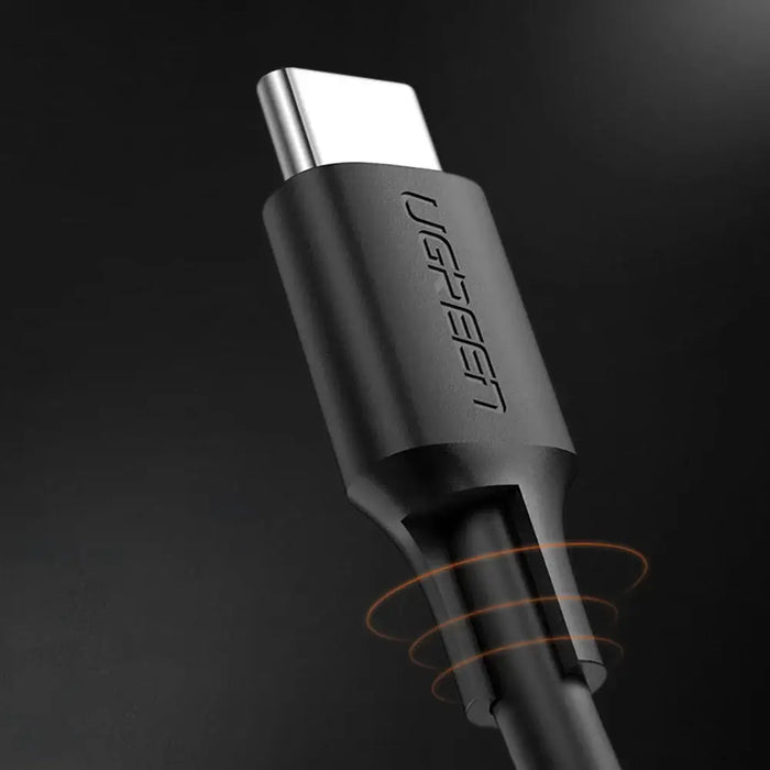 Ugreen US286 USB-C - USB-C PD QC 3A 480Mb/s cable 1.5m - black - Cell phone cables<<<HurtelXML