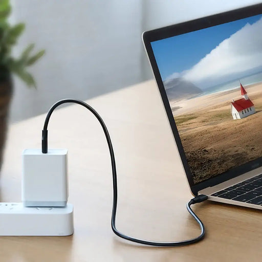 Ugreen US286 USB-C - USB-C PD QC 3A 480Mb/s cable 1.5m - black - Cell phone cables<<<HurtelXML