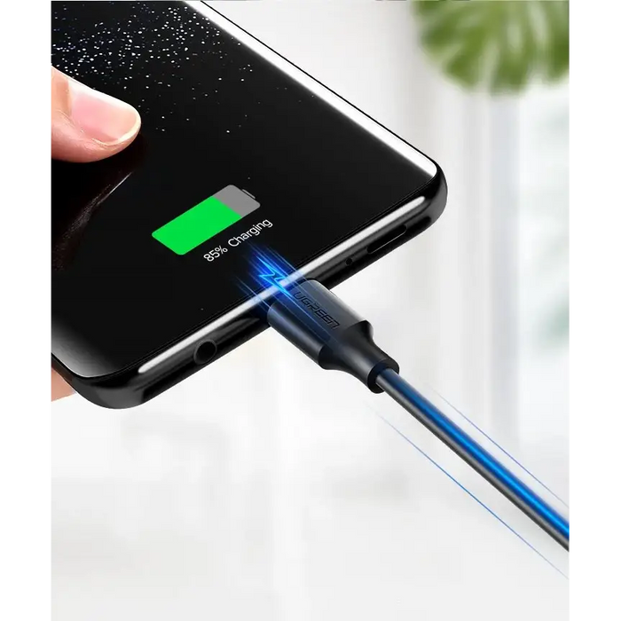 Ugreen US287 60118 USB-A / USB-C 3A cable 2m - black - Cell phone cables<<<HurtelXML&&&USB cablesKBA-USB<<<Cables