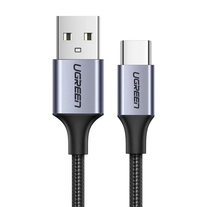 Ugreen US288 60125 USB-A / USB-C QC 3.0 3A 0.5m cable - gray - Cell phone cables<<<HurtelXML