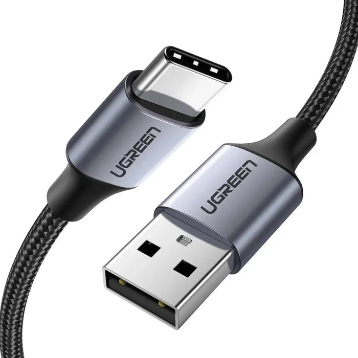 Ugreen US288 60128 USB-A / USB-C QC 3.0 3A 2m cable - gray - Cell phone cables<<<HurtelXML&&&USB cablesKBA-USB<<<Cables