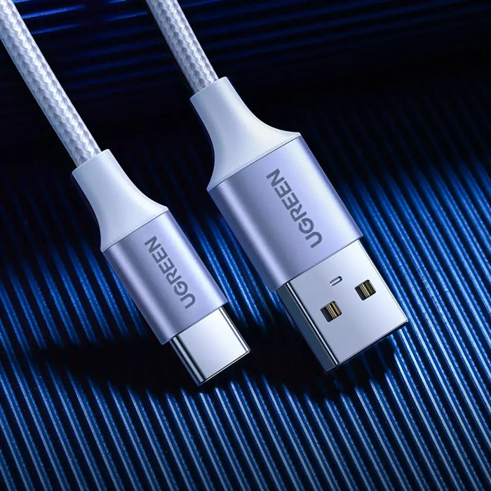 Ugreen US288 60130 USB-A / USB-C QC 3.0 3A Cable 0.5m - White - Cell phone cables<<<HurtelXML