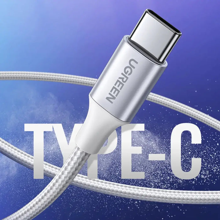 Ugreen US288 60132 USB-A / USB-C QC 3.0 3A Cable 1.5m - White - Cell phone cables<<<HurtelXML
