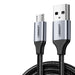 Ugreen US290 60146 USB-A / micro USB 2.4A cable 1m - gray - Cell phone cables<<<HurtelXML