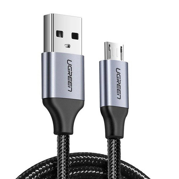 Ugreen US290 60148 USB-A / micro USB 2.4A cable 2m - gray - Cell phone cables<<<HurtelXML&&&Exhibition