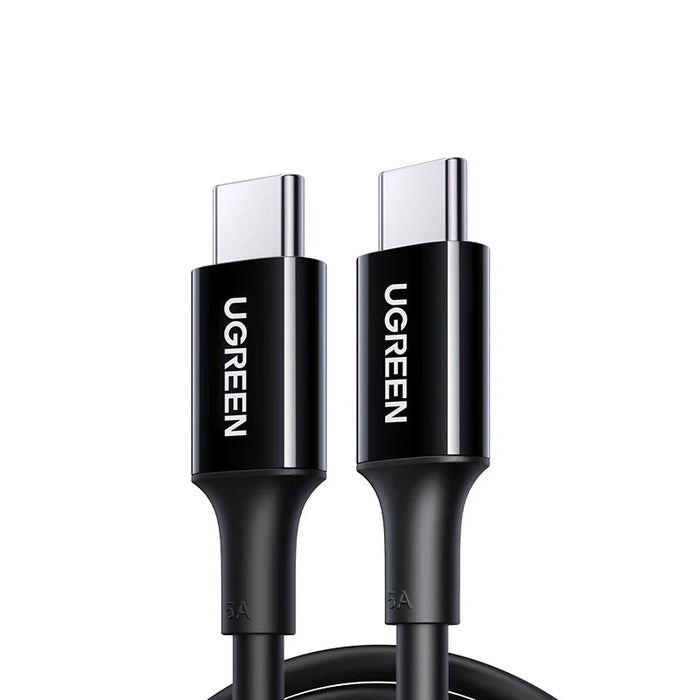 Ugreen US300 USB-C / USB-C cable 480Mb/s 5A 1m - black - Cell phone cables<<<HurtelXML