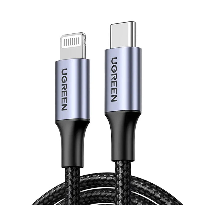 Ugreen US304 60759 Lightning - USB-C 2.0 MFi Cable 1m - Gray - Cell phone cables<<<HurtelXML