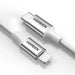 Ugreen US304 70523 USB-C / Lightning MFi cable 1m - silver - Cell phone cables<<<HurtelXML