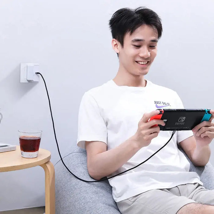 Ugreen US316 90120 USB-C - USB-C PD QC FCP cable 100W 5A 480Mb/s 3m - gray - Cell phone cables<<<HurtelXML