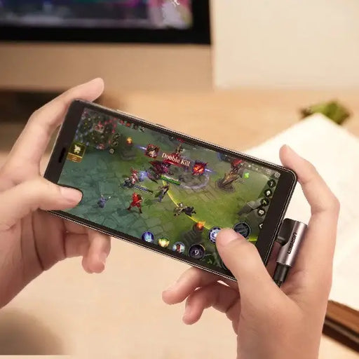 Ugreen US323 angled USB-C - USB-C PD QC SCP 3A 480Mb/s cable 1m - gray - Cell phone cables<<<HurtelXML