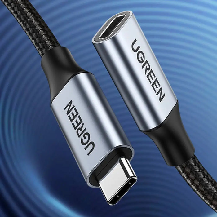Ugreen US372 80810 USB-C - USB-C PD QC cable 100W 5A 10Gbps 0.5m - gray - Cell phone cables<<<HurtelXML