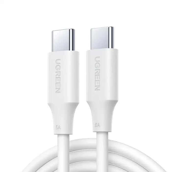 Ugreen US562 USB-C / USB-C PD cable 100W 2m - white - Cell phone cables<<<HurtelXML