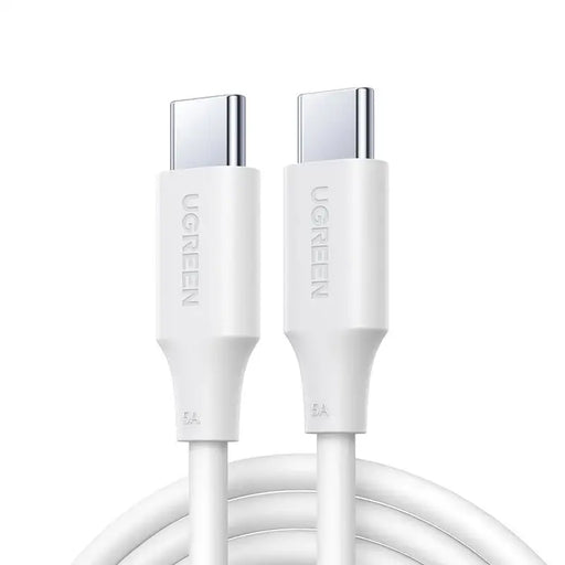 Ugreen US562 USB-C - USB-C PD QC cable 100W 480Mb/s 1m - white - Cell phone cables<<<HurtelXML