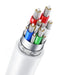 Ugreen US562 USB-C - USB-C PD QC cable 100W 480Mb/s 1m - white - Cell phone cables<<<HurtelXML