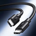 Ugreen US562 USB-C - USB-C PD QC cable 100W 5A 480Mb/s 1.5m - black - Cell phone cables<<<HurtelXML
