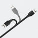 Ugreen USB (male) - USB (female) 2.0 extension cable 480Mb/s 1.5m black (US103) - Cell phone cables<<<HurtelXML