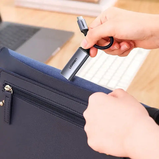 Ugreen USB Type C to HDMI 2.0 Adapter 4K @ 60 Hz Thunderbolt 3 for MacBook / PC gray (70444) - USB adapters<<<HurtelXML