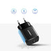 Ugreen USB wall charger 2.1A black (50459) - Cell phone USB charger<<<HurtelXML&&&USB зарядни и кабели<<<Електроника