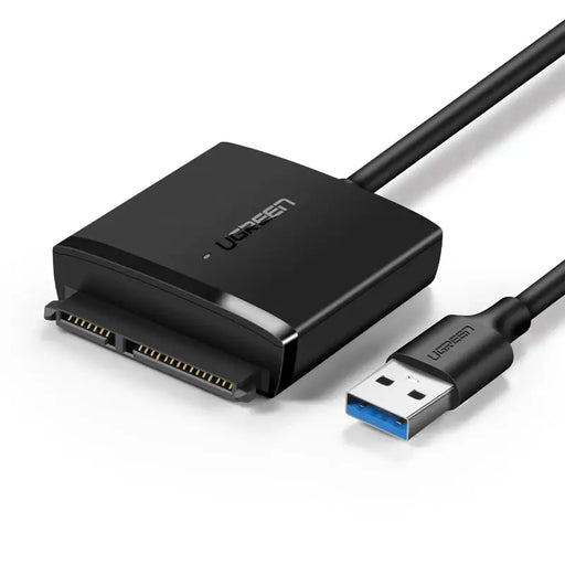 Ugreen USB3.0 adapter for 2.5’’ / 3.5’’ SATA disk black (CM257) - Disk adapters<<<HurtelXML