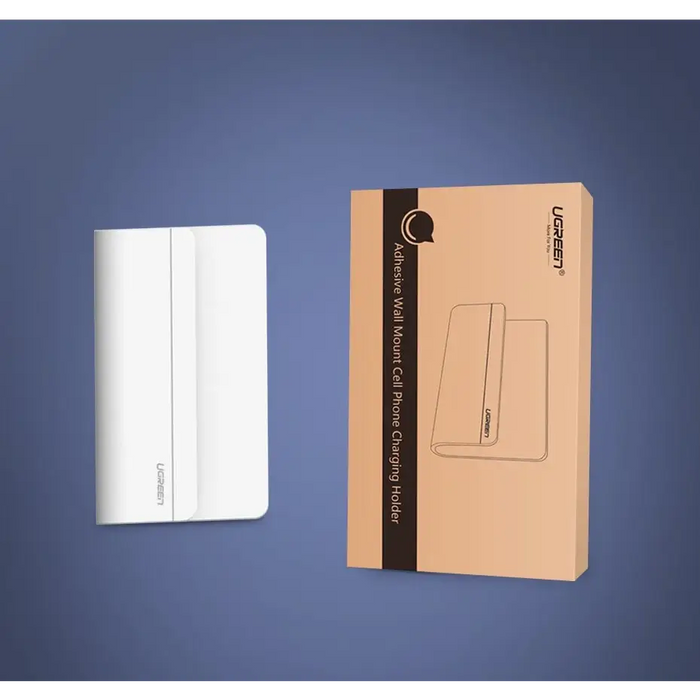 Ugreen wall mount smartphone stand for charging white (30394) - Cell phone holders<<<HurtelXML