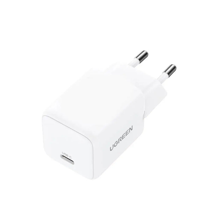 Ugreen X512 20W GaN 1x USB-C Wall Charger - White - Cell phone USB charger<<<HurtelXML&&&Зарядни устройства<<<Аксесоари