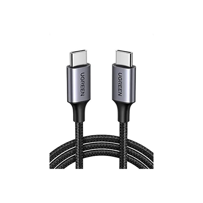 BRAIDED CHARGING CABLE 1M USB-C/USB-C 3A 60W UGREEN - GREY