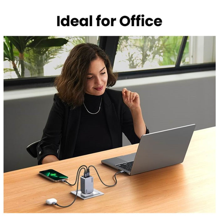 UNIVERSAL CHARGER X757 220V 2xUSB-C 1xUSB A GaN 100W UGREEN