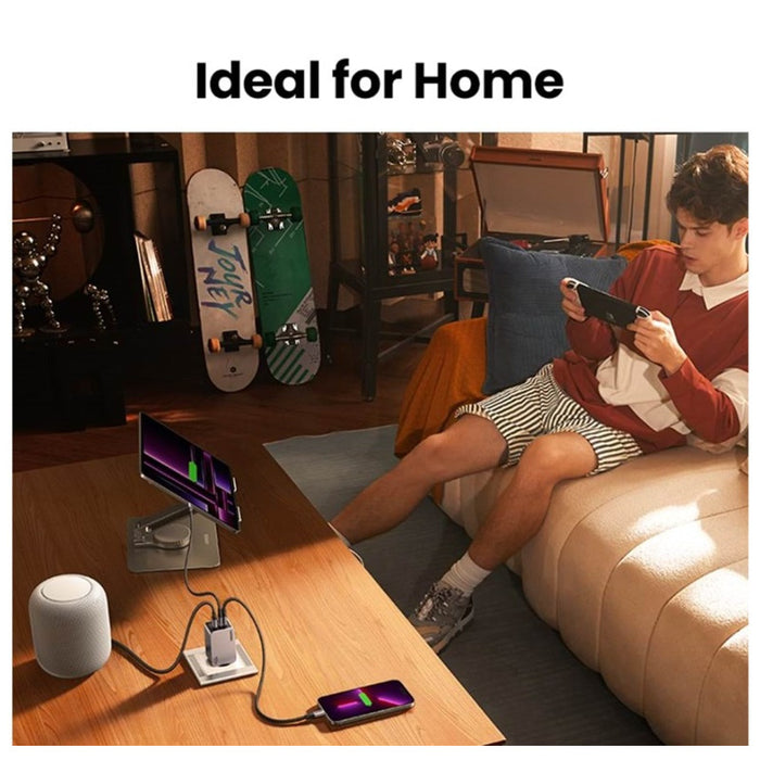 UNIVERSAL CHARGER X757 220V 2xUSB-C 1xUSB A GaN 100W UGREEN