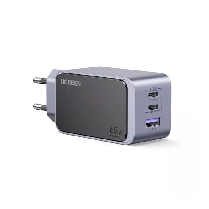 CHARGER X553 220V 2xUSB-C 1xUSB A GaN 65W NEXODE AIR UGREEN