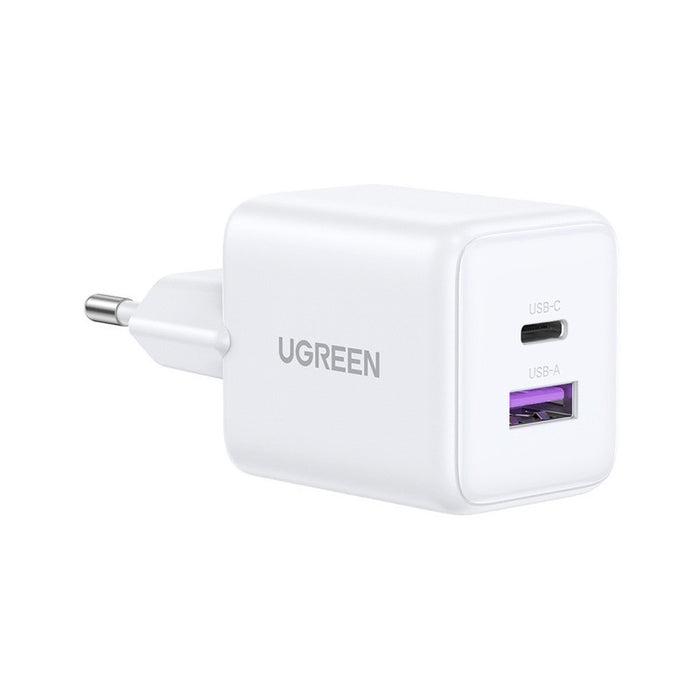 CHARGER X516 220V 1xUSB-C 1xUSB A 30W mini UGREEN - WHITE