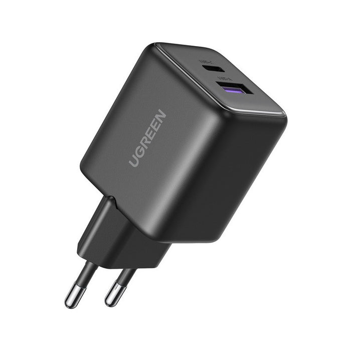CHARGER X516 220V 1xUSB-C 1xUSB A 30W mini UGREEN - BLACK